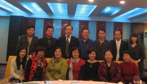 2013年李康校会长与湛江市企业家协会